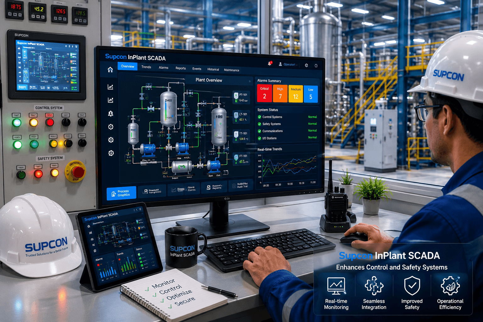 SCADA Monitoring Station